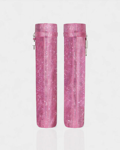 Bottes Lock, Rose à Strass